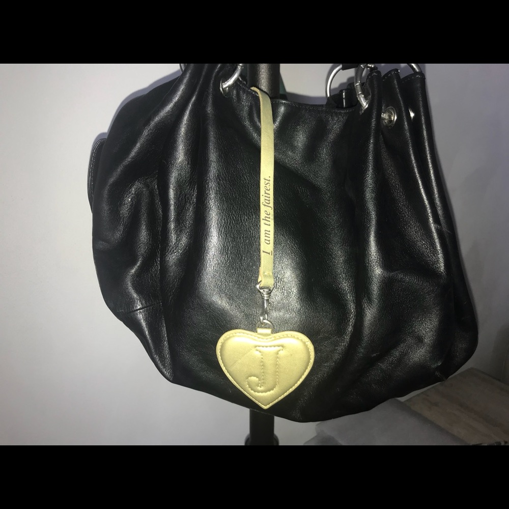 Juicy Couture leather purse with chain straps